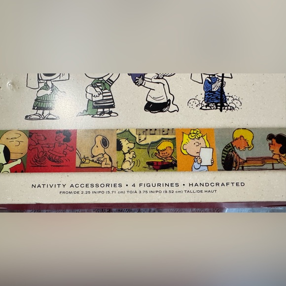 Hallmark Peanuts Gallery Nativity Collection 11 Piece Handcrafted Set - Not Used - Picture 11 of 14